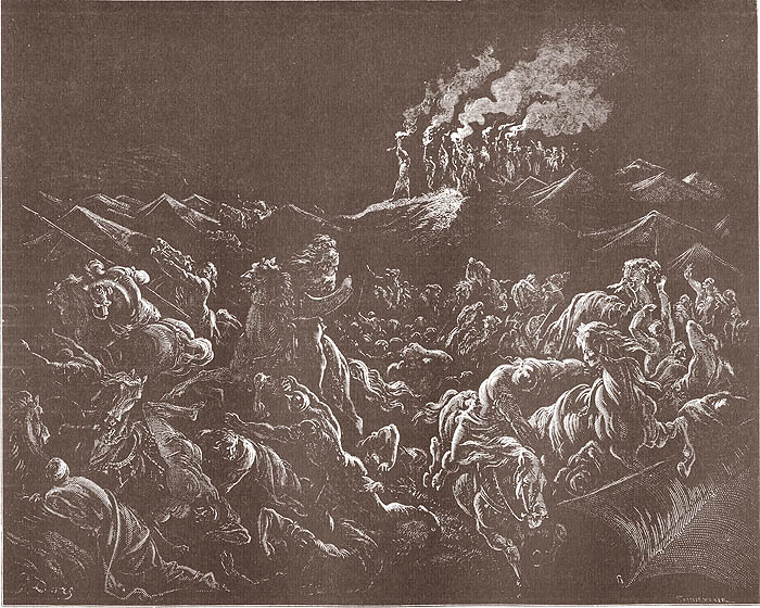 FUGA DEI MADIANITI giudici, 7,20